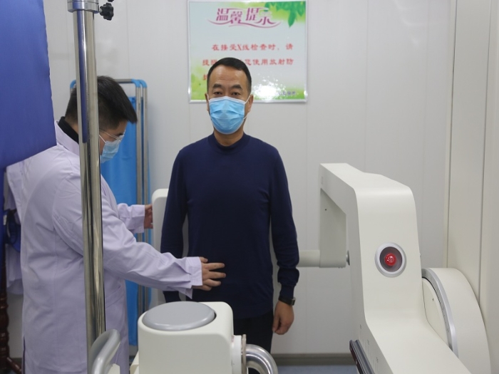 渭南市公安局经开分局组织民辅警开展健康体检