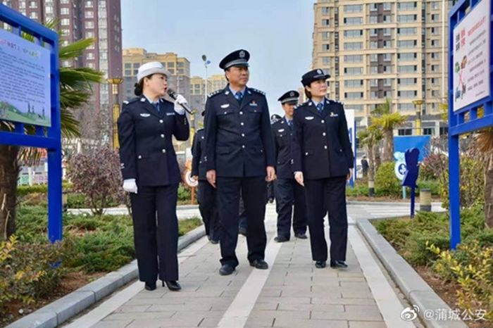 11月24日至26日，蒲城公安组织开展公安机关集中观摩活动。