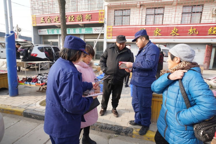 冬防进行时 | 临渭消防赶集送平安,防火知识暖人心(图)