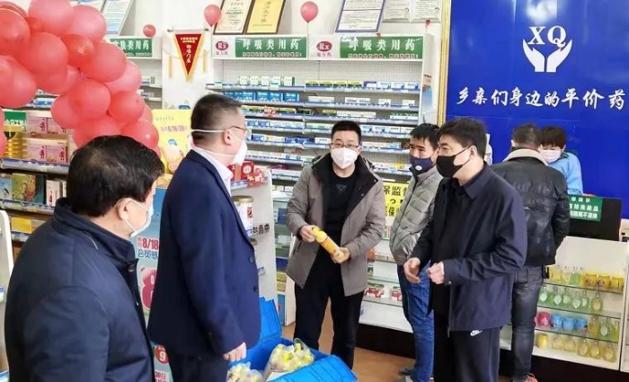 市市场监管局局长王志斌带队检查防疫物资供应及价格情况 市市场监管局局长王志斌带队检查防疫物资供应及价格情况
