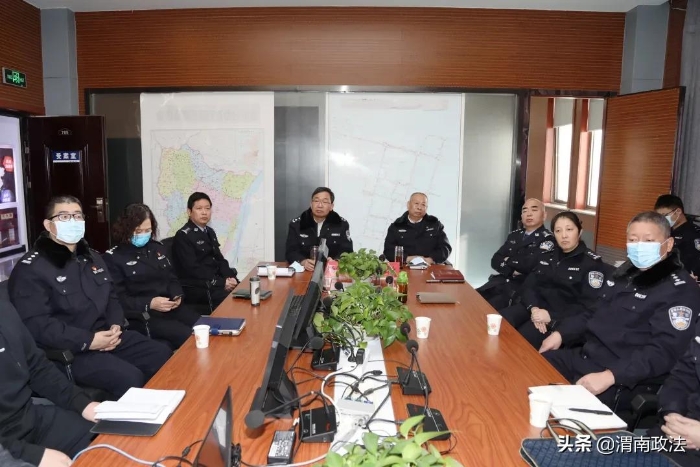 杨建琦深入合阳县公安局调研指导公安工作(组图)