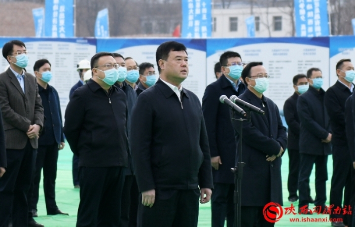 渭南市举行2021年第二次项目集中开工动员会 （组图）