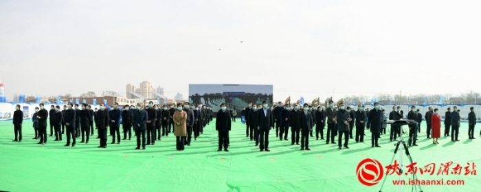 渭南市举行2021年第二次项目集中开工动员会 （组图）