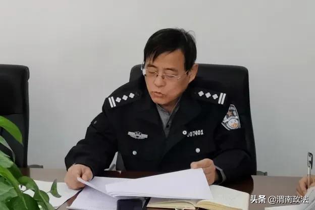 渭南市公安局春训工作全面铺开（组图）