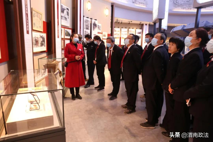 渭南中院集中组织开展参观见学活动(图)