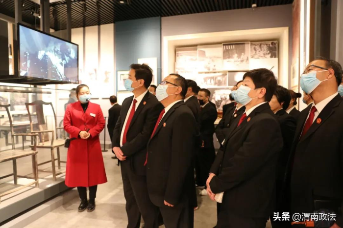 渭南中院集中组织开展参观见学活动(图)