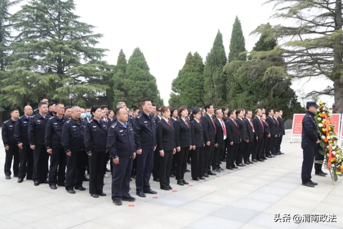 渭南中院参观见学渭华精神 筑牢政治忠诚(图)