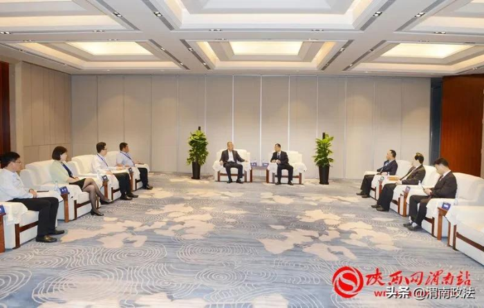王晓军会见第八届黄河金三角投资合作交流大会政府团代表（组图）