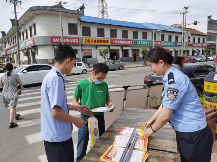 【我为群众办实事】保密宣传入民心—渭南市公安局经开分局开展第三十三个保密宣传月活动