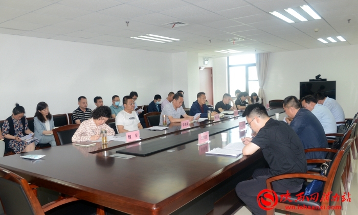 5月26日，渭南市政法队伍建设专项巡查组对市司法局进行专项巡查。记者 孙慧娣 摄