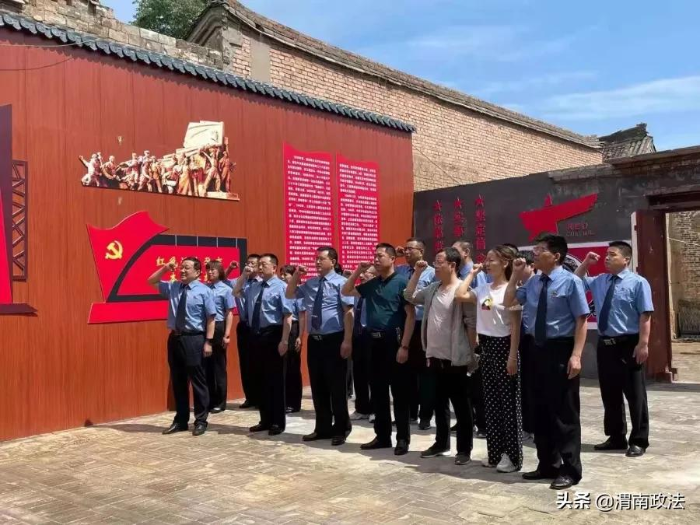 渭南市检察院开展“寻访革命旧址 保护革命文物 传承革命精神”专项活动(组图)