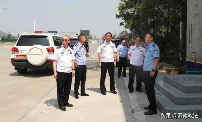 杨建琦赴潼关督导检查建党100周年和十四运会查控勤务安保工作（组图）