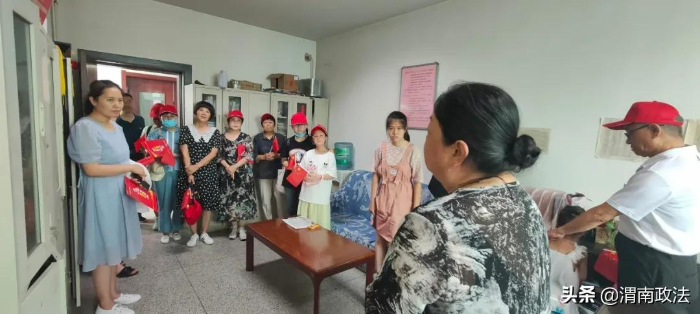 渭南中院：“法院开放日”开展“德润三秦”家风建设活动（图）