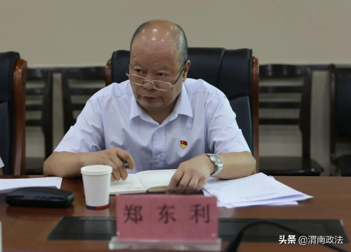 渭南市委党史学习教育巡回指导第六小组对市中院督导检查（图）