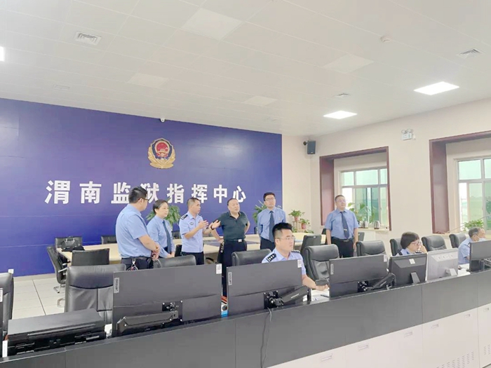 临渭区人民检察院分别来到渭南监狱和临渭区看守所检查指导工作。