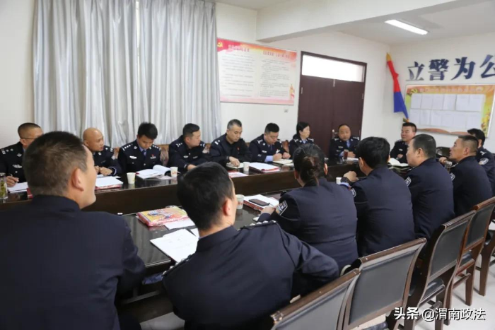 渭南中院召开全市法院司法警察实战化训练推进部署会（图）