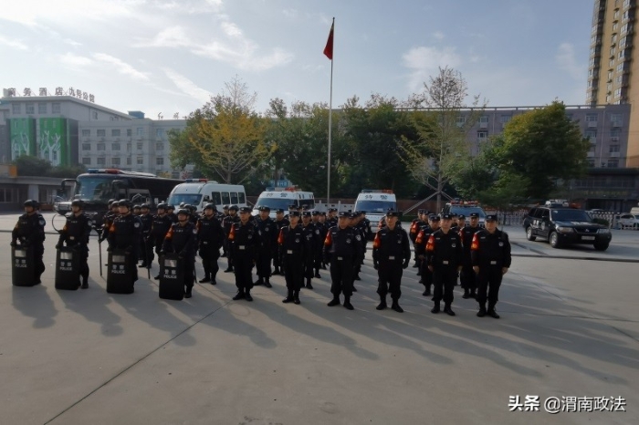 渭南市公安局圆满完成第二十八届杨凌农高会安保执勤任务（组图）