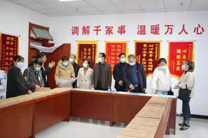 合阳县司法局开展“司法行政开放日”活动。