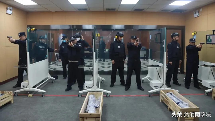 火力全开!渭南公安实战练兵显实效