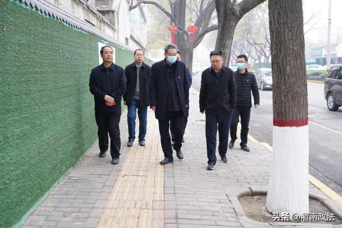 李逸强带队深入市检察院包联路段胜利大街督导检查文明城市创建工作（图）