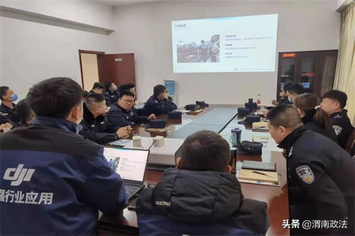 渭南市公安局圆满完成无人机操作手实战强化培训工作（图）