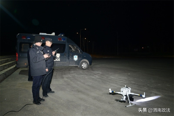 渭南市公安局圆满完成无人机操作手实战强化培训工作（图）