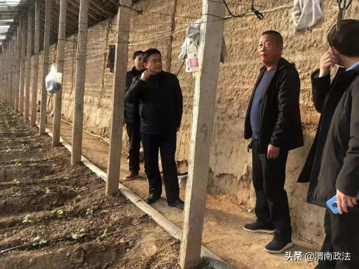 渭南中院党组副书记、副院长王玉琦深入白水帮扶包联村检查督导工作(组图)