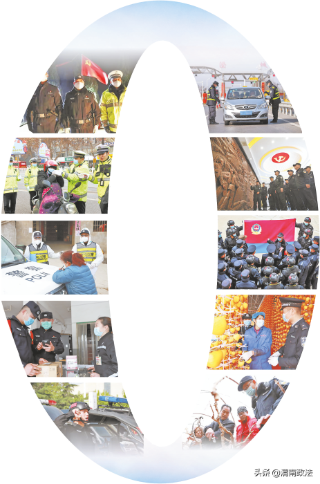 致敬警察节 渭南公安交出“平安答卷”(组图)