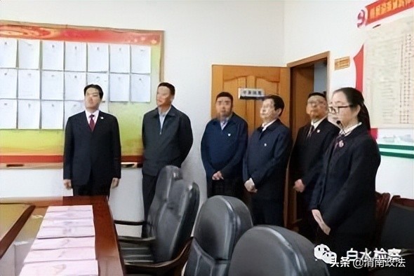 渭南市检察院党组书记、检察长殷军深入白水县人民检察院调研指导工作(图)