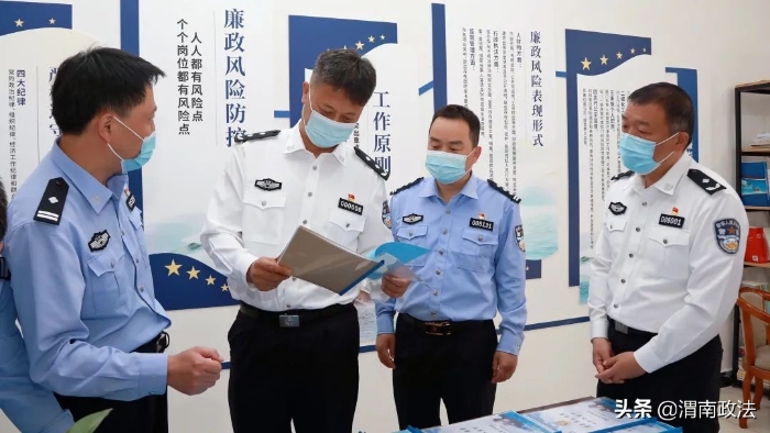 杜清江赴潼关调研指导公安基层基础和派出所规范化建设工作（图）