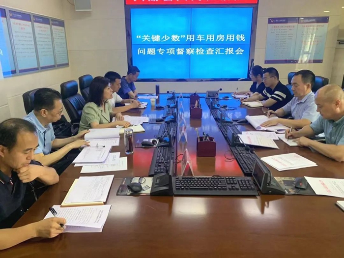 市检察院督察组深入大荔县检察院检查指导工作。