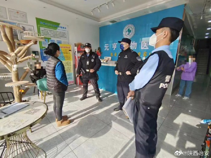 韩城市公安局新城派出所快速化解一起矛盾纠纷。