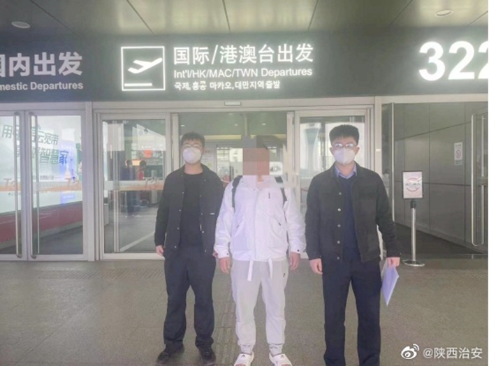 韩城市公安局桑树坪派出所成功劝返一名涉诈高危人员.