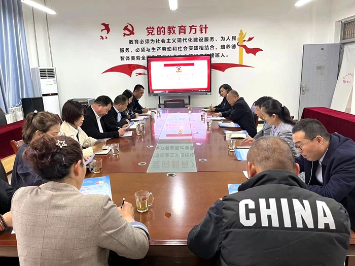 大荔法院开展知识产权普法宣讲工作。