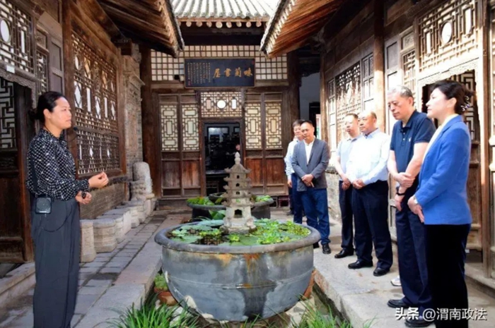 公安部禁毒局来渭调研禁毒工作验收国家级禁毒宣传教育基地。