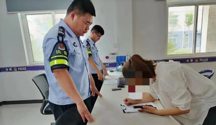 合阳公安及时劝阻，为群众挽损10099元。