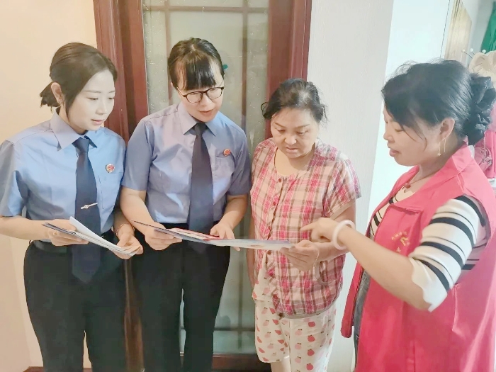 韩城市检察院开展新时代检察服务宣传周活动。