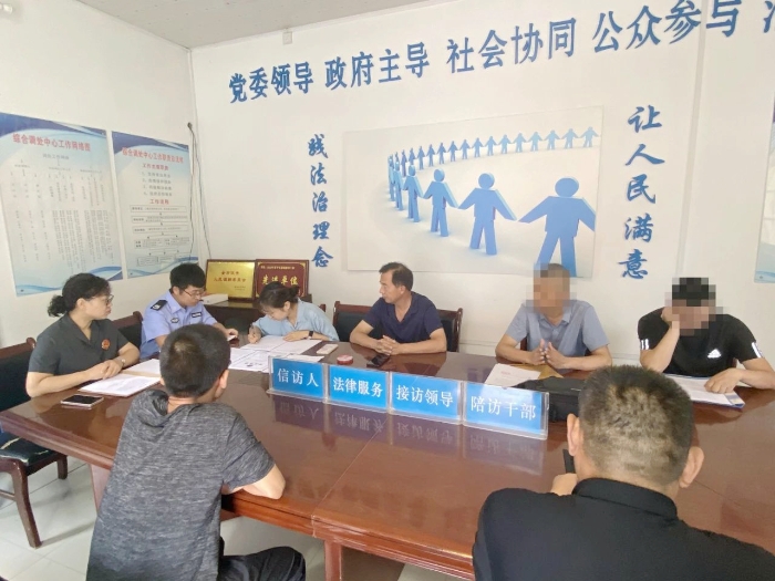 蒲城法院党睦法庭联合辖区司法所成功化解一起债权转让合同纠纷案件。