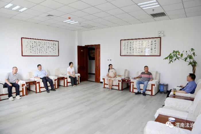 富平县人民检察院邀请代表委员视察检察工作。