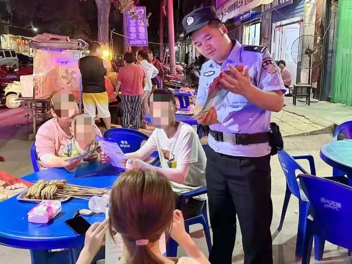 合阳县公安局启动全国公安机关第三次夏夜治安巡查宣防集中统一行动。