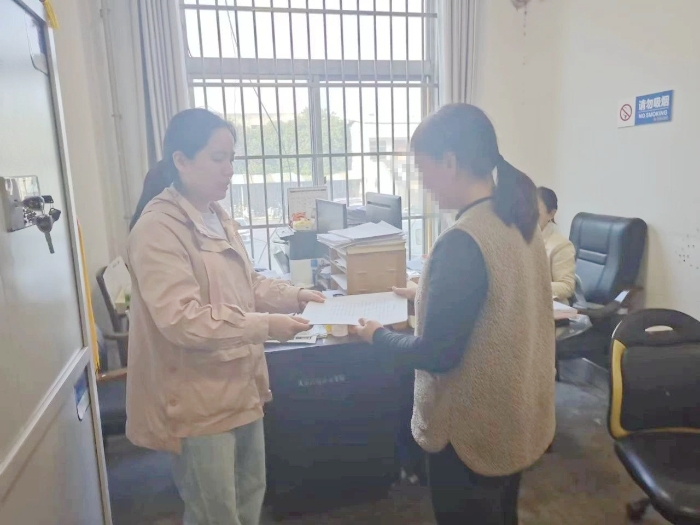 大荔县人民法院速裁庭诉前调解一起合伙纠纷案件。