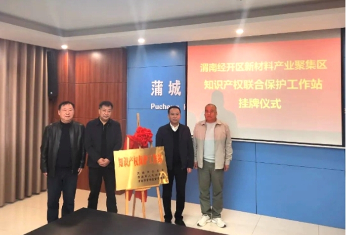 渭南市检察院联合多部门成立知识产权联合保护工作站。