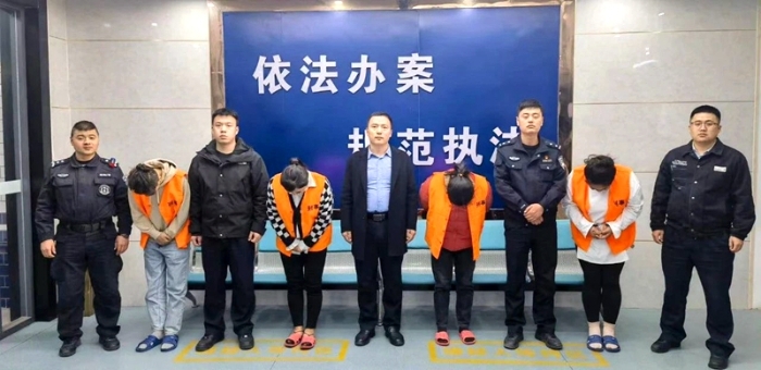跑分洗钱团伙4人被合阳警方抓获。