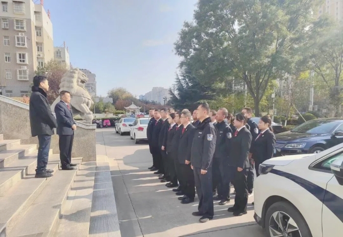 白水法院：开展“百日执行攻坚”专项行动暨“东秦锐士·2023”冬季行动.