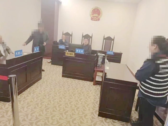 韩城法院象山法庭成功调解纠纷.