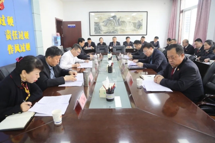 省检察院、省财政厅联合调研渭南检察机关业务装备配备工作。