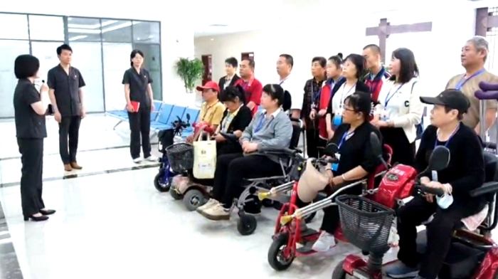 渭南中院开展法院开放日活动。