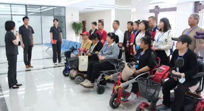 渭南中院开展法院开放日活动。