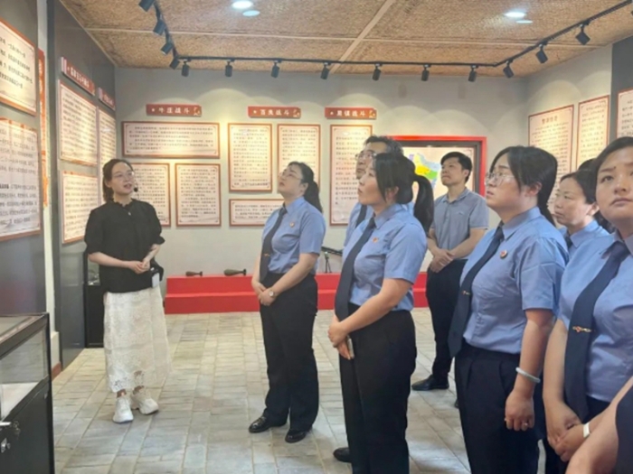 合阳县人民检察院党总支开展“传承红色基因 永葆清廉本色”主题党日活动。