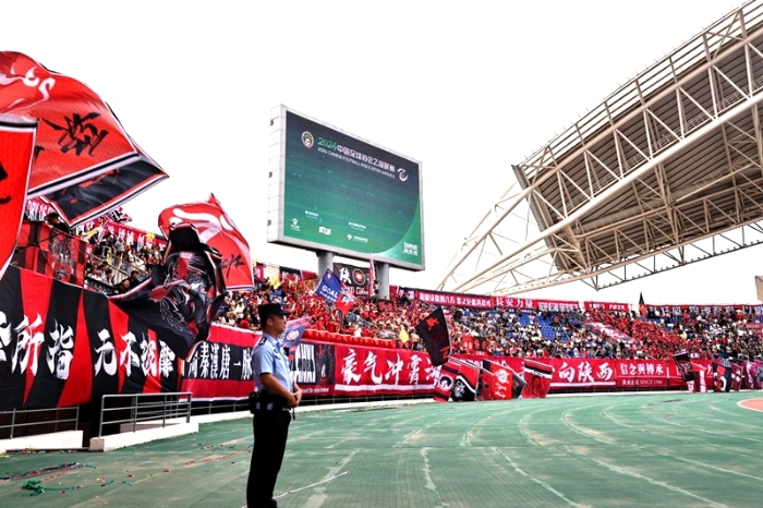 渭南公安为赛事顺利进行保驾护航。